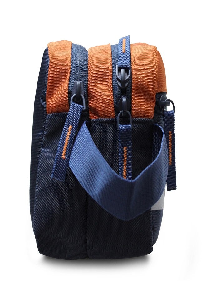 Sfane Portable Travel kit,Cosmetic Bag Makeup Organizer Zipper Toiletry Carry Pouch for Travel, Toiletry Kit (Blue) - Image 5